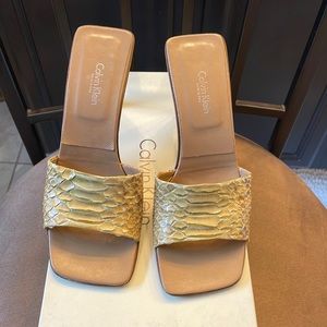 Calvin Klein slides